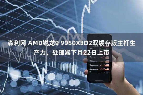 森利网 AMD锐龙9 9950X3D2双缓存版主打生产力,处理器下月22日上市