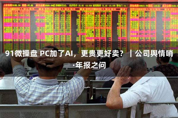 91微操盘 PC加了AI,更贵更好卖?|公司舆情哨·年报之问